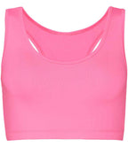 AWDis Ladies Cool Sports Crop Top | Electric Pink