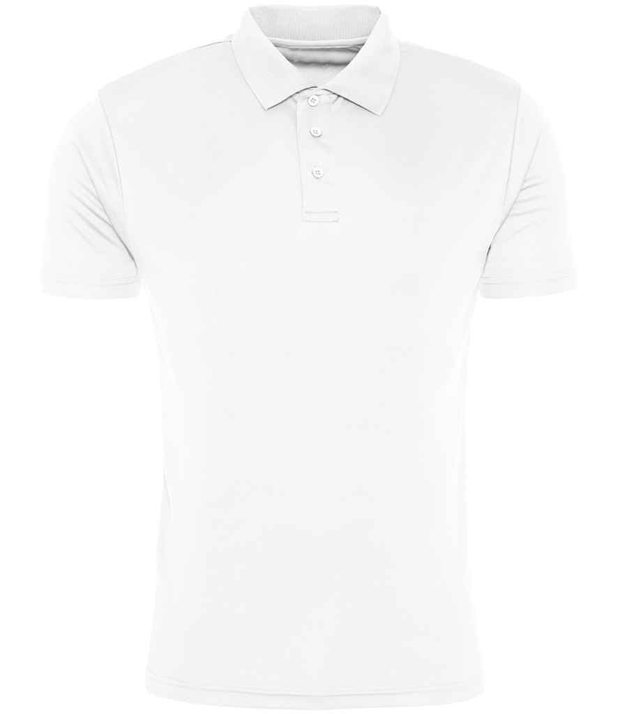 AWDis Cool Smooth Polo Shirt | Arctic White