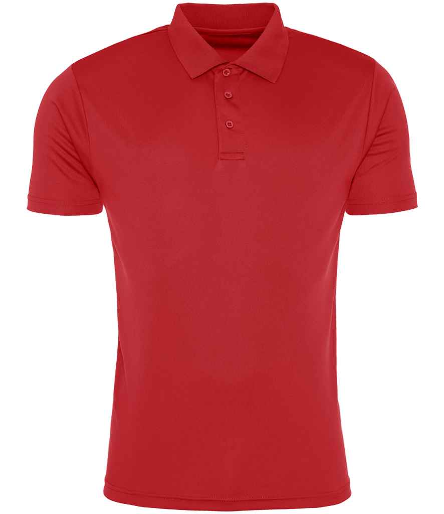 AWDis Cool Smooth Polo Shirt | Fire Red