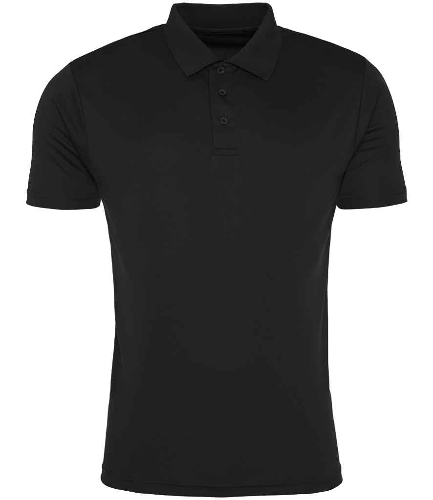 AWDis Cool Smooth Polo Shirt | Jet Black