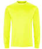 AWDis Cool Long Sleeve Active T-Shirt | Electric Yellow