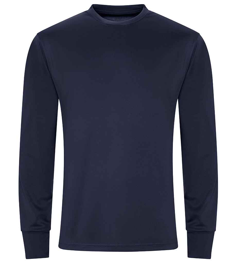 AWDis Cool Long Sleeve Active T-Shirt | French Navy