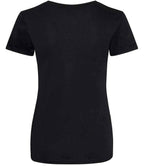 AWDis Ladies Cool Smooth T-Shirt | Jet Black