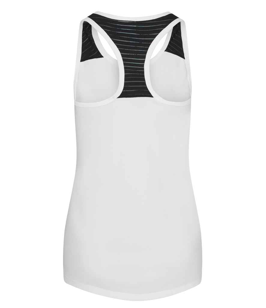AWDis Ladies Cool Smooth Workout Vest | Arctic White