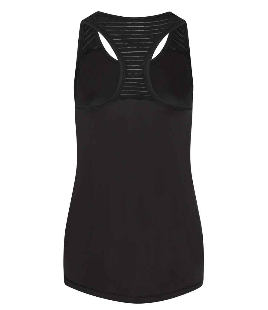 AWDis Ladies Cool Smooth Workout Vest | Jet Black