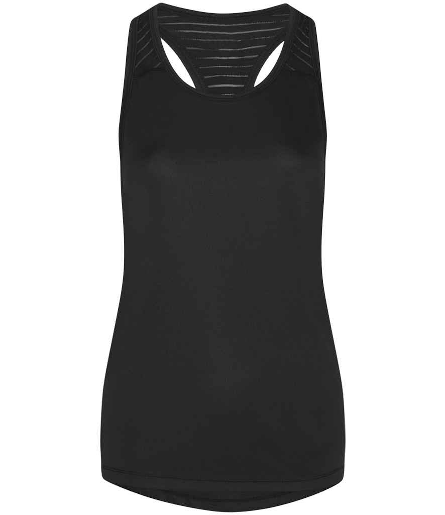 AWDis Ladies Cool Smooth Workout Vest | Jet Black