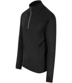AWDis Cool-Flex™ Half Zip Top | Jet Black