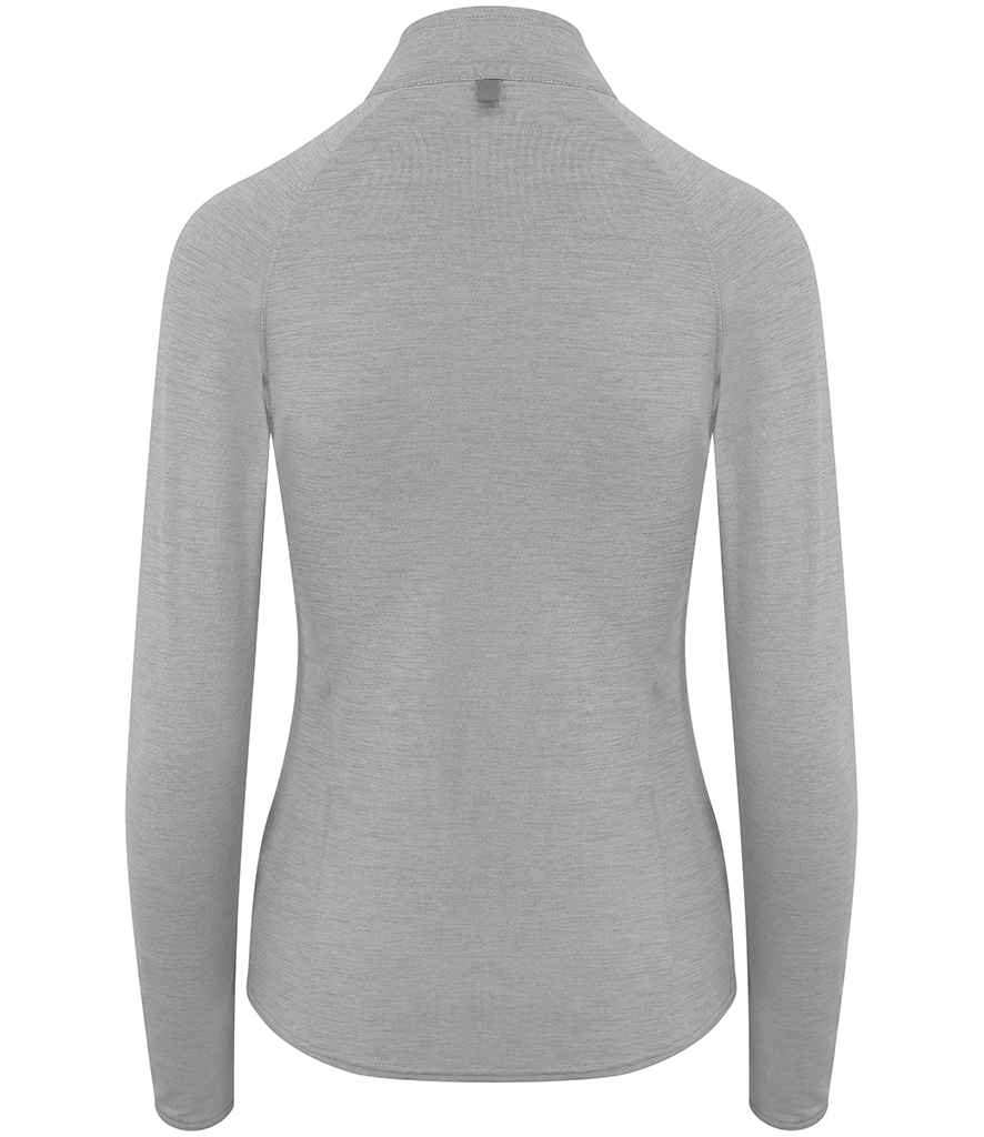 AWDis Ladies Cool-Flex™ Half Zip Top | Silver Grey