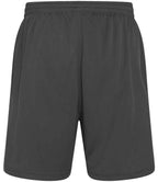 AWDis Cool Mesh Lined Shorts | Charcoal