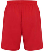 AWDis Cool Mesh Lined Shorts | Fire Red