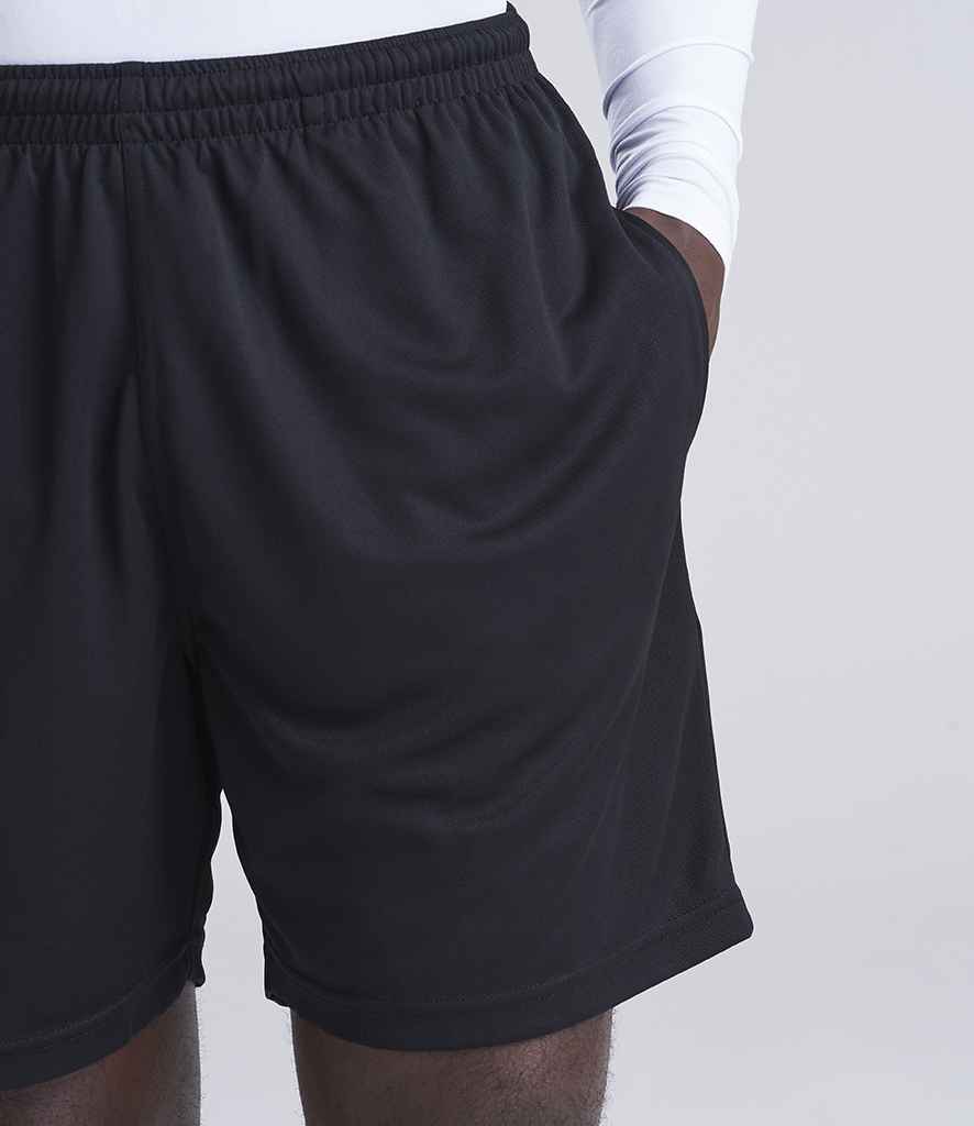 AWDis Cool Mesh Lined Shorts | Jet Black