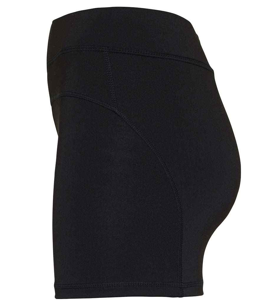 AWDis Ladies Cool Training Shorts | Jet Black