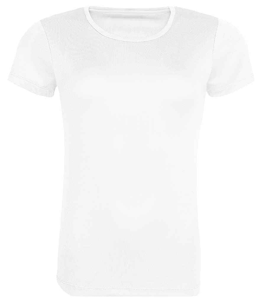 AWDis Ladies Cool Recycled T-Shirt | Arctic White