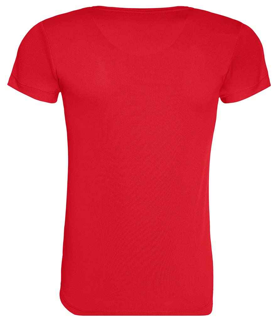 AWDis Ladies Cool Recycled T-Shirt | Fire Red