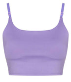 AWDis Ladies Cool Recycled Tech Sports Bra | Digital Lavender