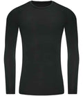 AWDis Cool Active Recycled Base Layer | Jet Black