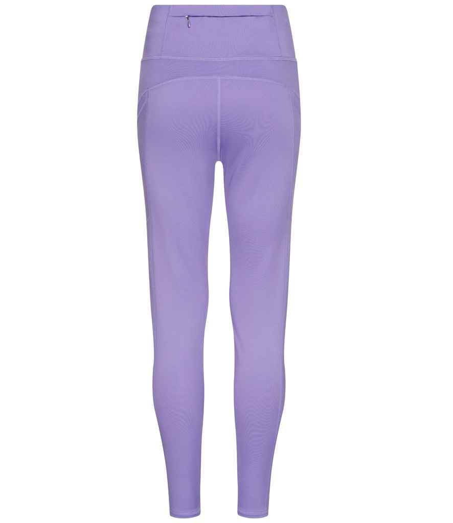 AWDis Ladies Cool Recycled Tech Leggings | Digital Lavender