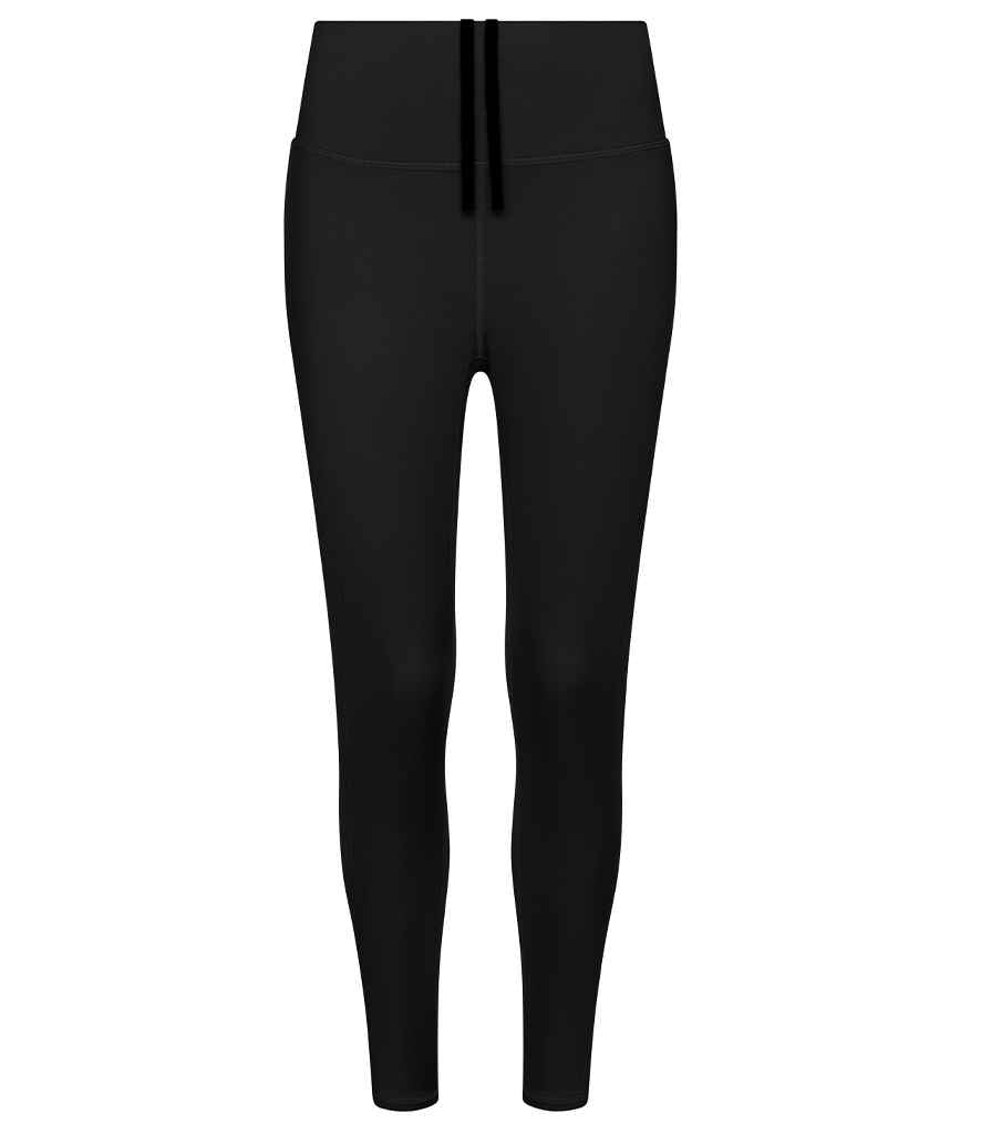 AWDis Ladies Cool Recycled Tech Leggings | Jet Black