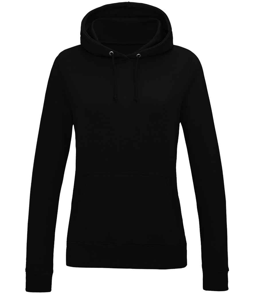 AWDis Ladies College Hoodie | Deep Black