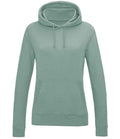 AWDis Ladies College Hoodie | Dusty Green