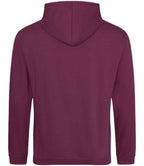 AWDis College Hoodie | Burgundy Smoke