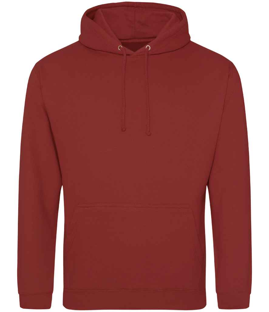 AWDis College Hoodie | Brick Red
