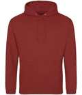 AWDis College Hoodie | Brick Red