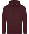 AWDis College Hoodie | Burgundy
