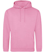 AWDis College Hoodie | Candyfloss Pink