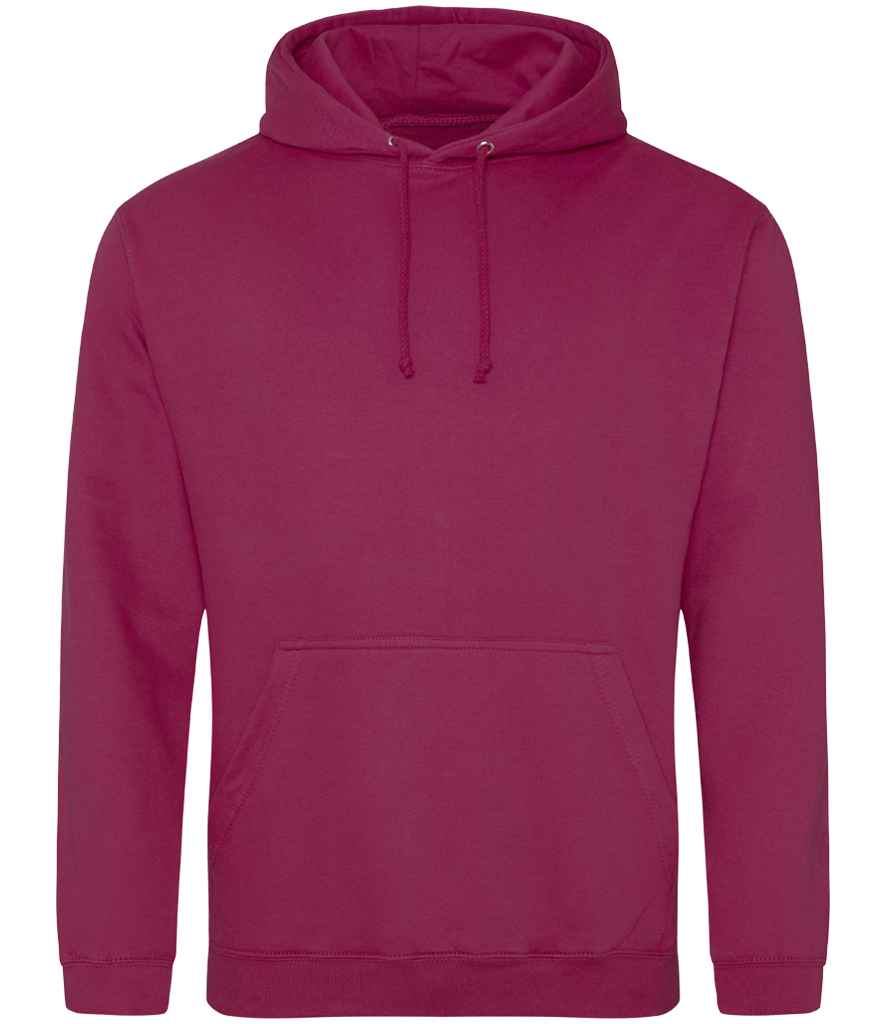 AWDis College Hoodie | Cranberry