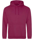 AWDis College Hoodie | Cranberry