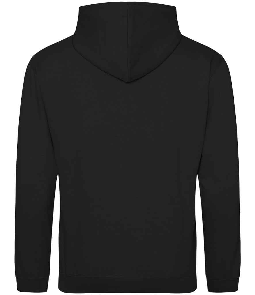AWDis College Hoodie | Deep Black