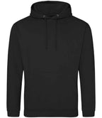 AWDis College Hoodie | Deep Black