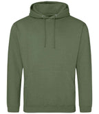 AWDis College Hoodie | Earthy Green