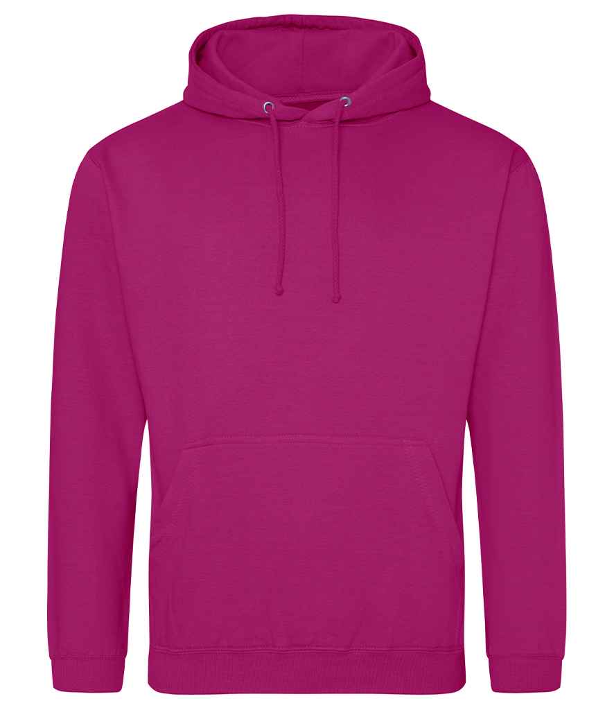 AWDis College Hoodie | Festival Fuchsia
