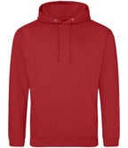 AWDis College Hoodie | Fire Red
