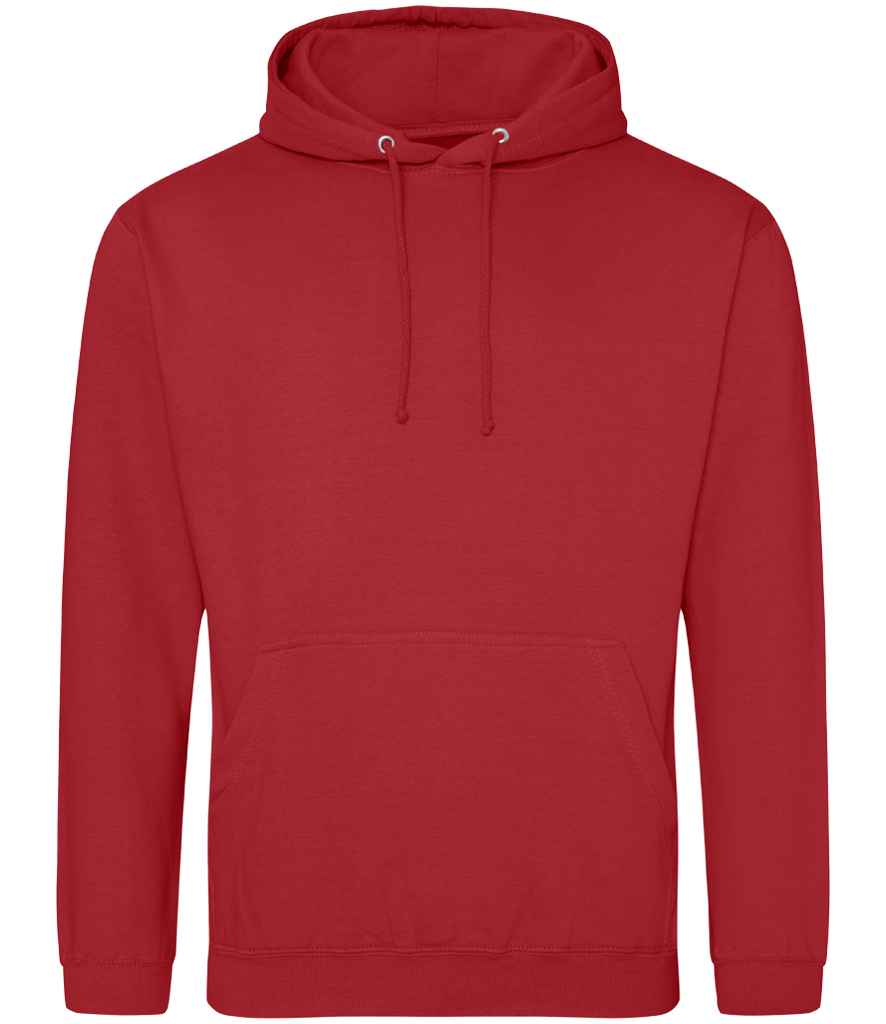 AWDis College Hoodie | Fire Red