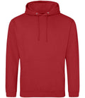 AWDis College Hoodie | Fire Red