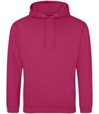 AWDis College Hoodie | Hot Pink
