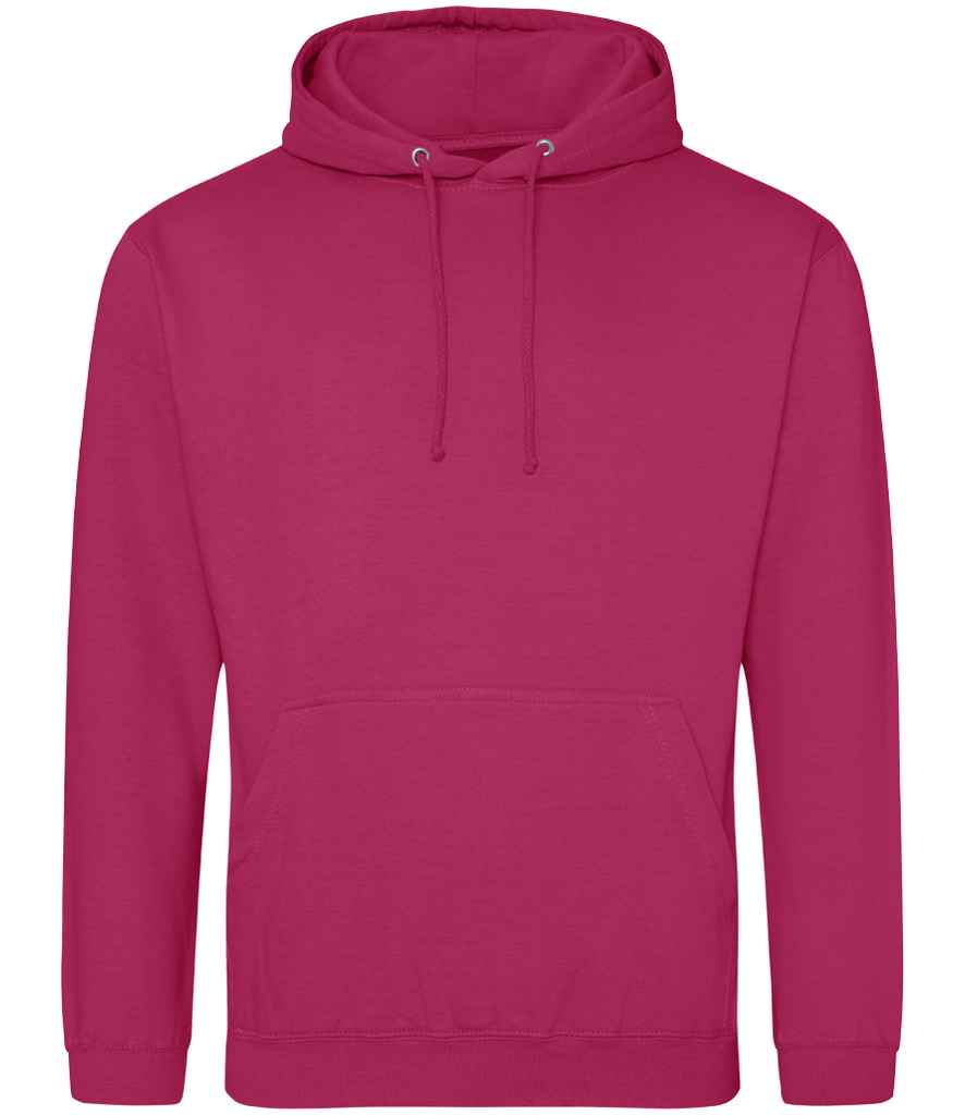 AWDis College Hoodie | Hot Pink