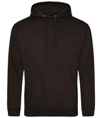 AWDis College Hoodie | Jet Black