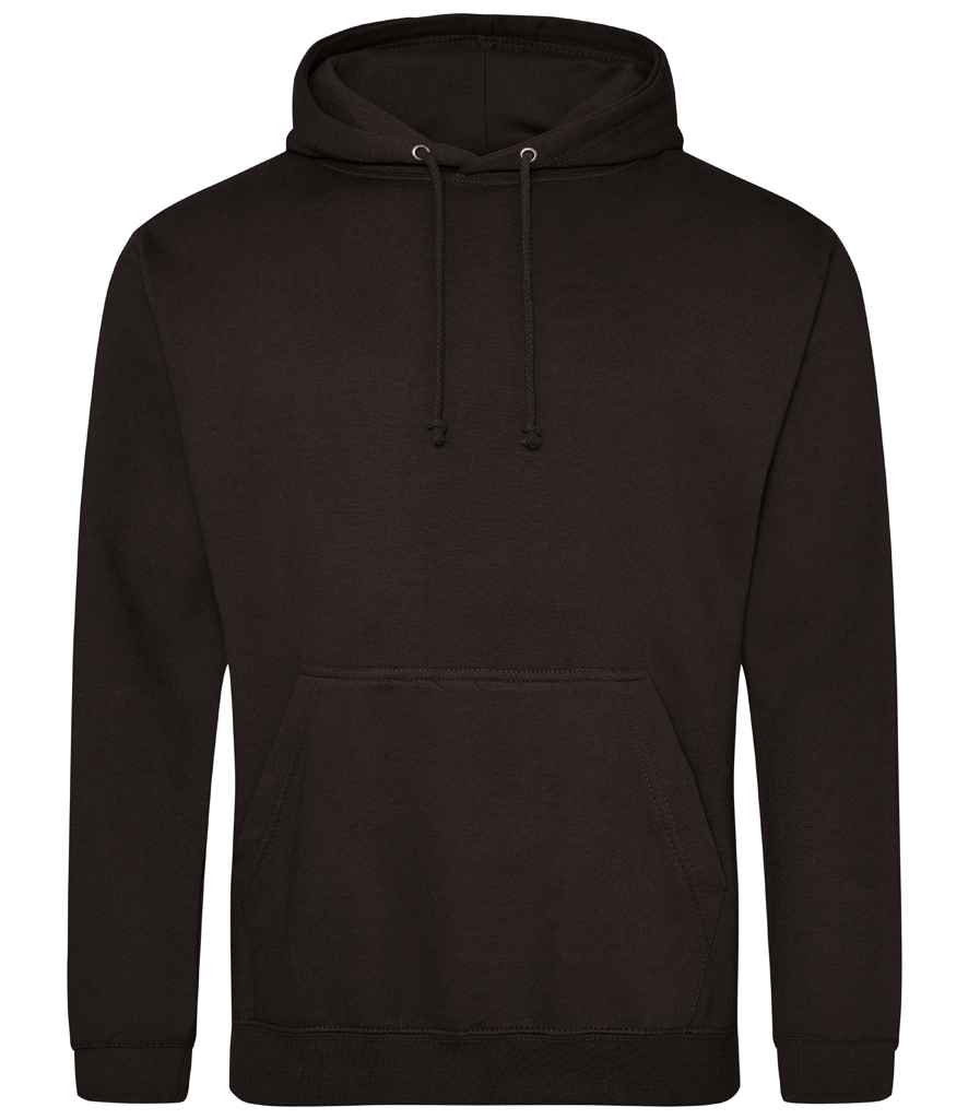 AWDis College Hoodie | Jet Black