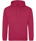 AWDis College Hoodie | Lipstick Pink