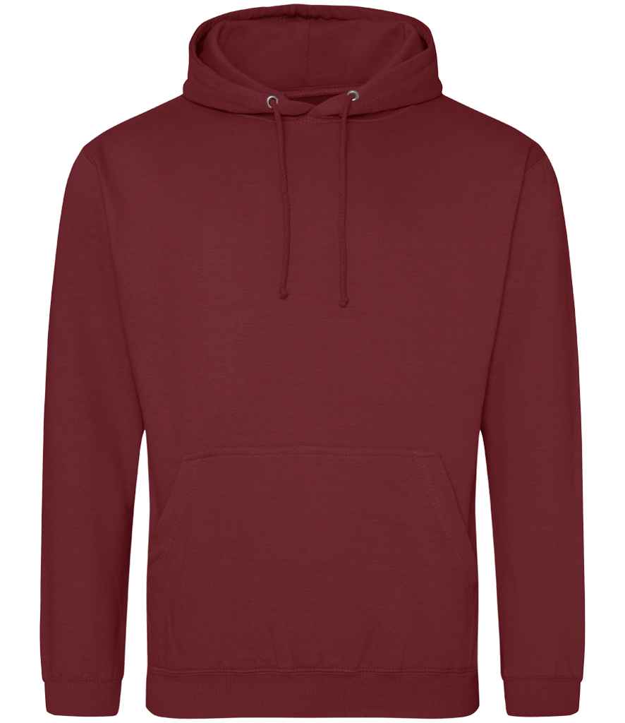AWDis College Hoodie | Red Hot Chilli