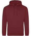 AWDis College Hoodie | Red Hot Chilli