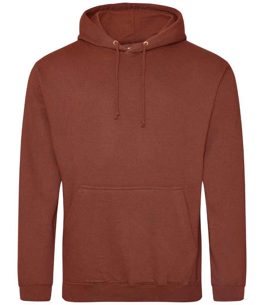 AWDis College Hoodie | Red Rust