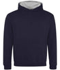 JH003B New French Navy/Heather Grey Front