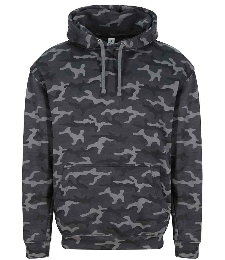 AWDis Camo Hoodie | Black Camo