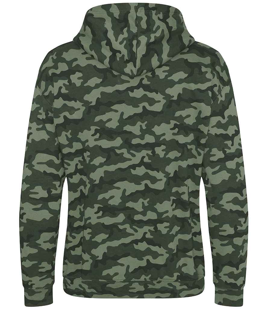 AWDis Camo Hoodie | Green Camo