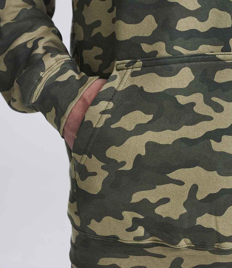 AWDis Camo Hoodie | Green Camo